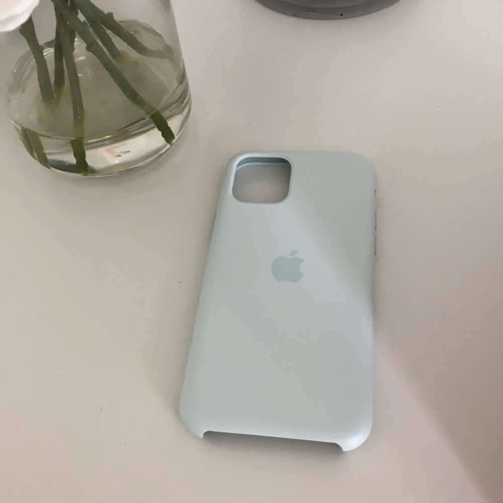 IPhone 11 Pro Apple Silicone Case- Seafoam